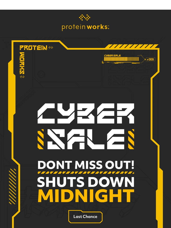 🚨 CYBER SALE SHUTDOWN 🚨