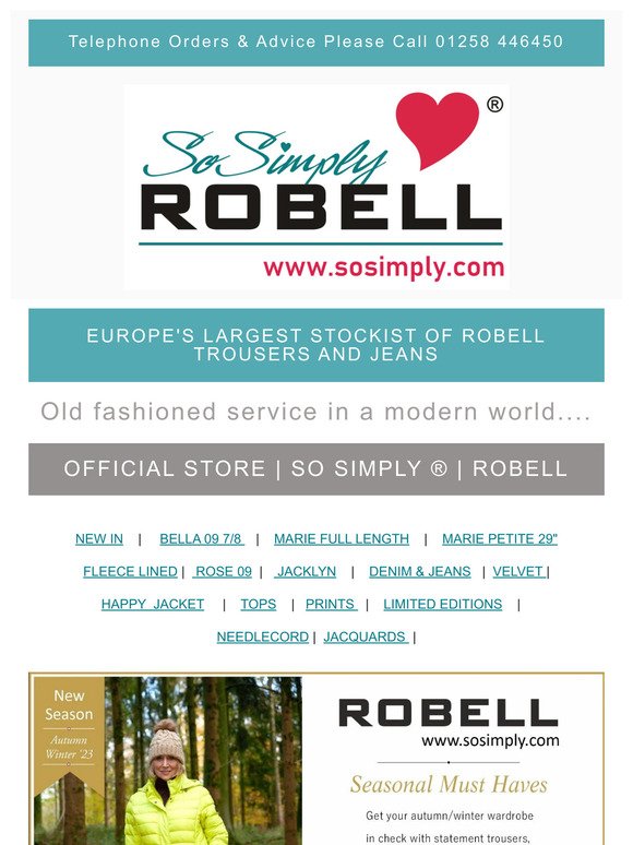 🤎🍂 Seasonal Must Haves... | ROBELL ® | Official Site