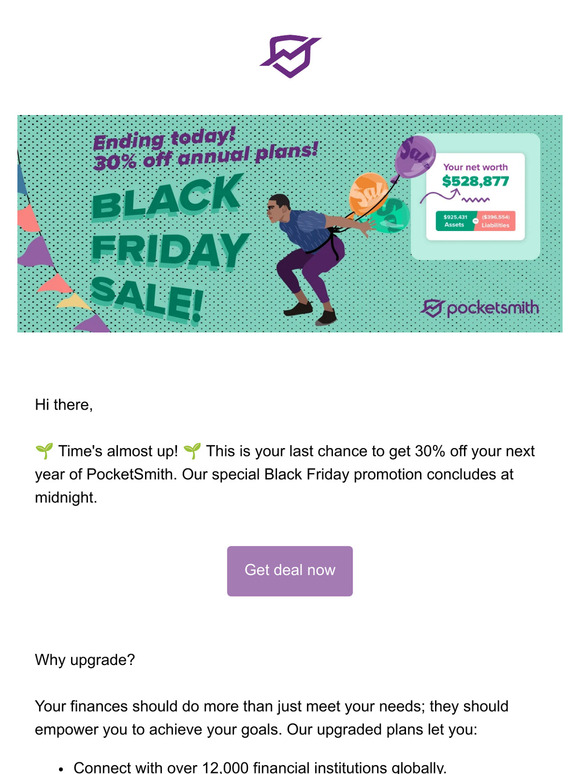 Final Hours: Secure 30% Off for a Brighter Financial Future 🌱