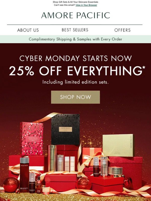 Cyber Monday: 25% Off EVERYTHING