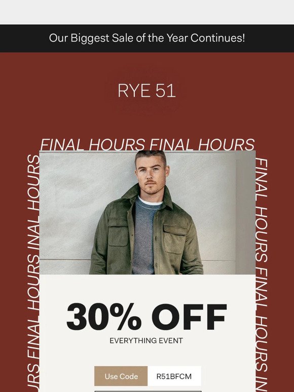 Final Hours of Cyber Monday