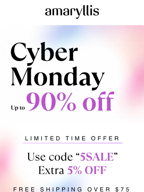LAST CHANCE: 90% OFF + EXTRA 5% OFF on EVERYTHING! 😱
