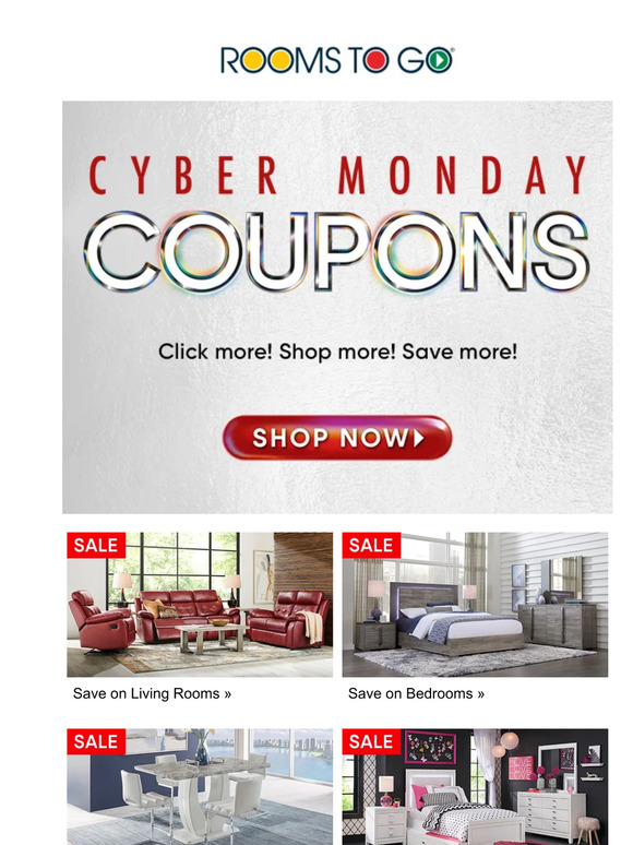 Get excited! Get online! Get saving!