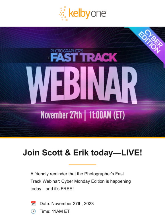 🔥 Going Live NOW: Join the Cyber Monday Webinar with Scott & Erik!