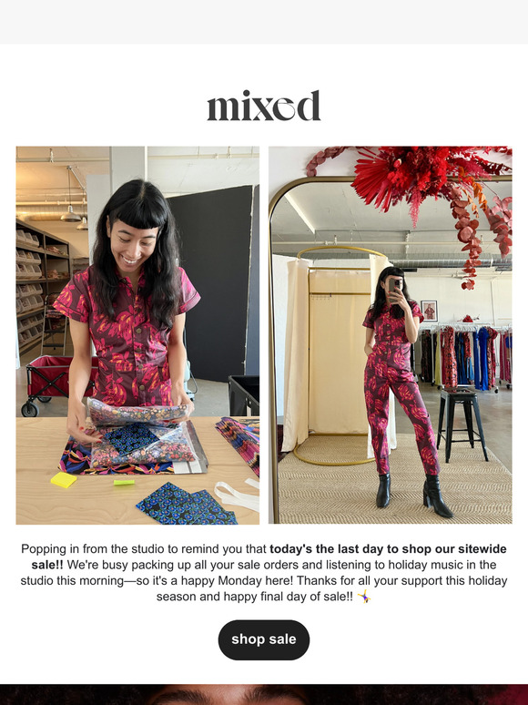 Mixed by Nasrin, Jumpsuits, Dresses, Tops