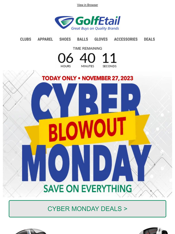 ⚡Cyber Monday Deals End Tonight‼️ Only a few hours remain • Act now