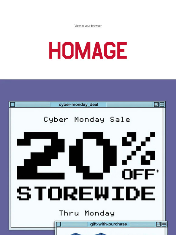 Download the deals! 20% OFF! Free gifts!