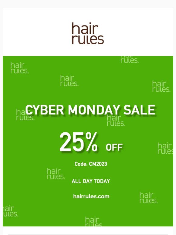 Our Cyber Monday Sale Is On!