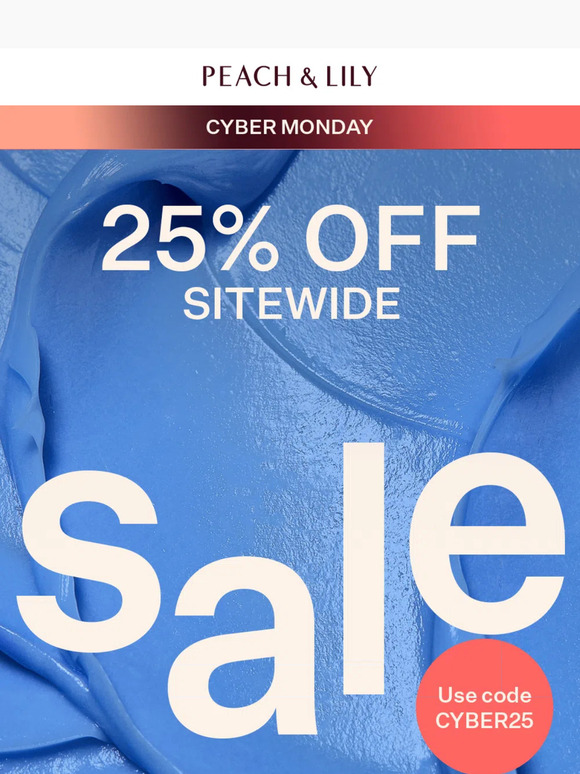 Peach and Lily You almost missed 25 off 🤭 Milled