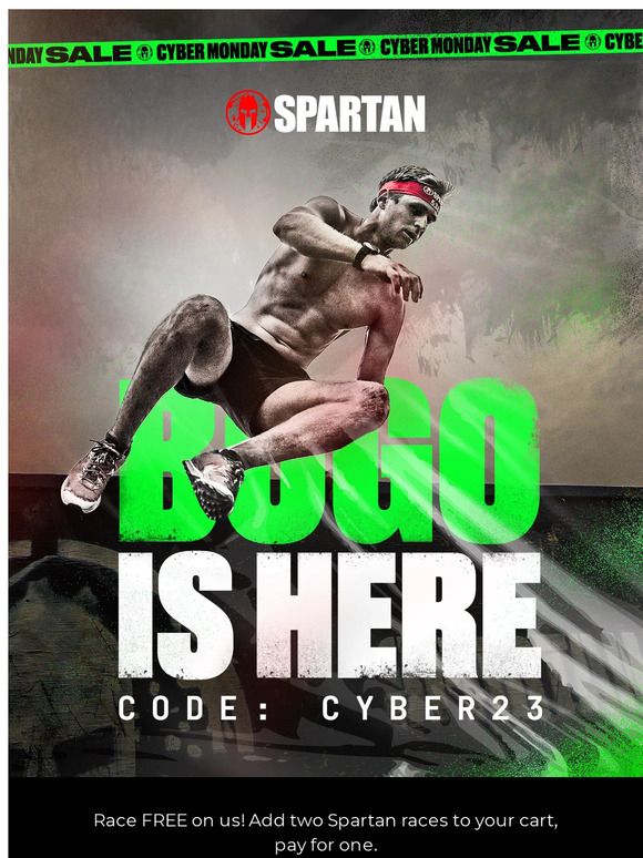 Cyber Monday: Race FREE!