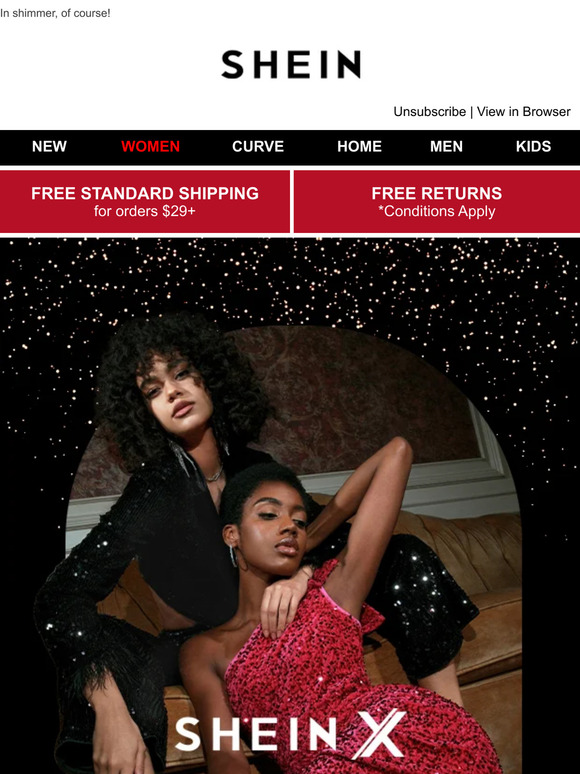 Ready to Party? SHEIN X Has You Covered