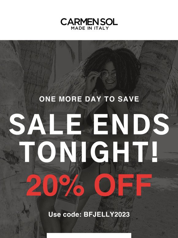 Extended! Enjoy 20% Off Until Midnight