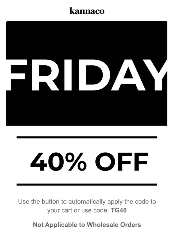 40% Ends Today! Get it while you still can.