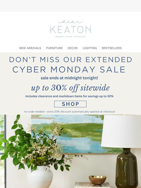 Our Cyber Monday Sale Ends Tonight ⏰