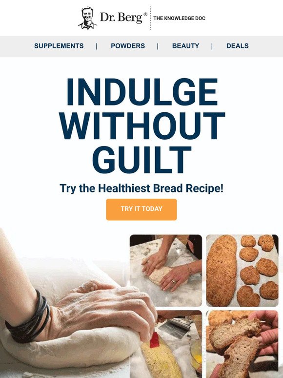 Try the Healthiest Bread Recipe! 🍞
