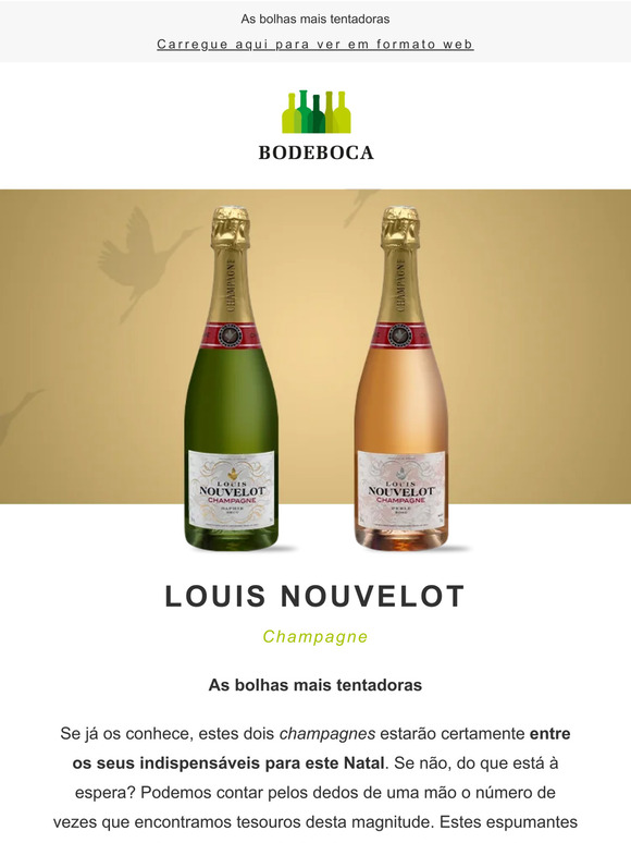🍾 Louis Nouvelot está de volta para conquistar este Natal