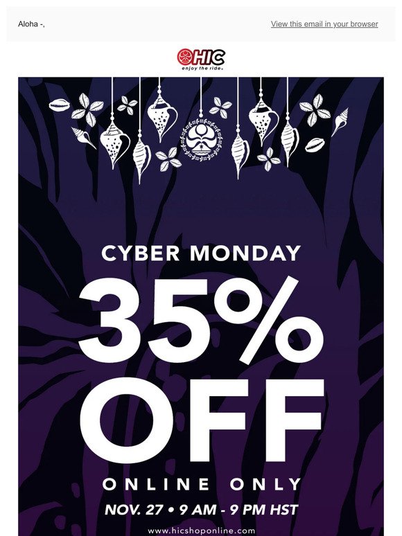 1 HOUR LEFT! 35% OFF CYBER MONDAY🤖