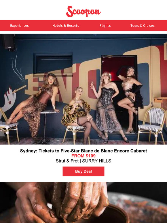 Sydney: Tickets to Blanc de Blanc Encore Cabaret