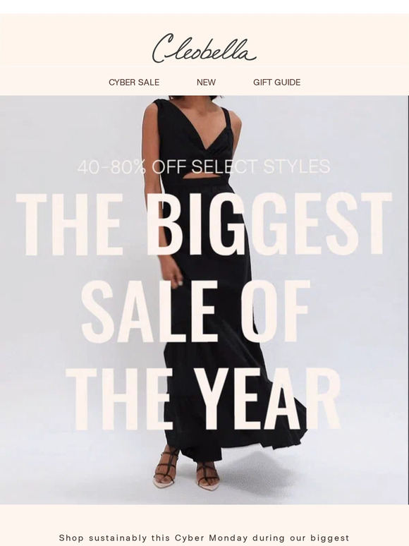 SHOP UP TO 80% OFF 🖤 —