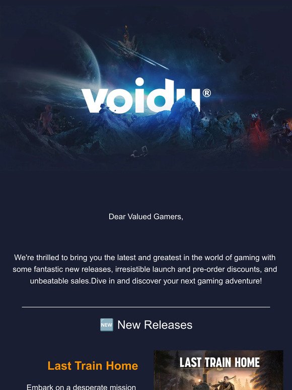 Power Up Your Week with Weekly Discounts at Voidu🎮