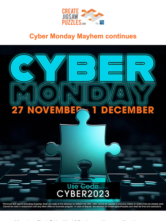 Cyber Monday Mayhem continues