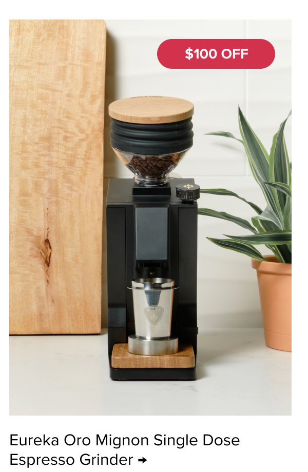 Eureka Oro Mignon Single Dose Espresso Grinder - $100 OFF