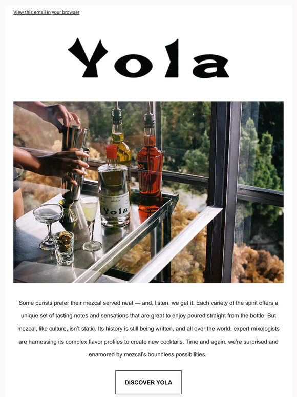 YOLA’S HOLIDAY COCKTAIL GUIDE