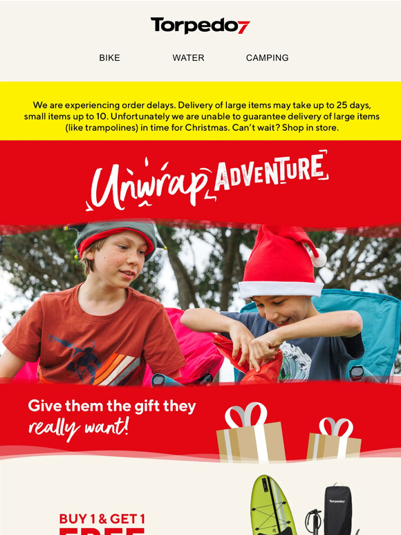 Unwrap adventure with these epic gifts! 🎁 🎄