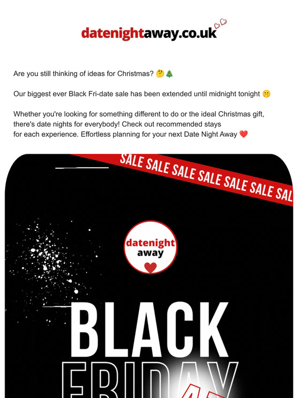 Black Fri-date event ends today 😱