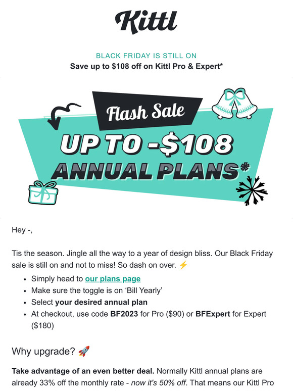 Kittl: You Can Still Save Up To $108 Off Kittl Pro / Expert Annual ...