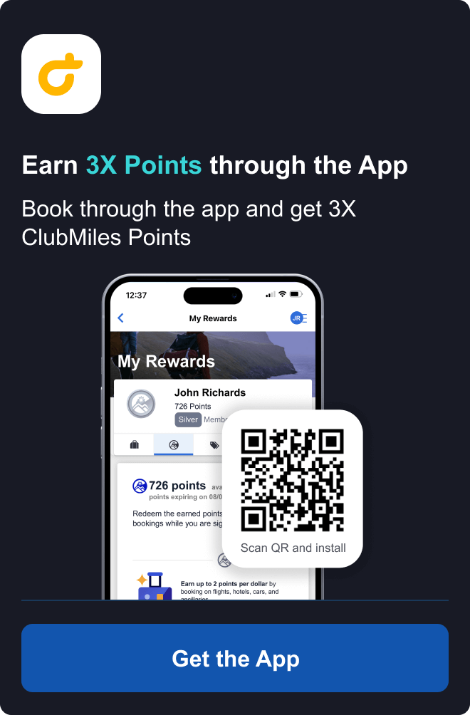 ClubMiles Program for Travelers - OneTravel