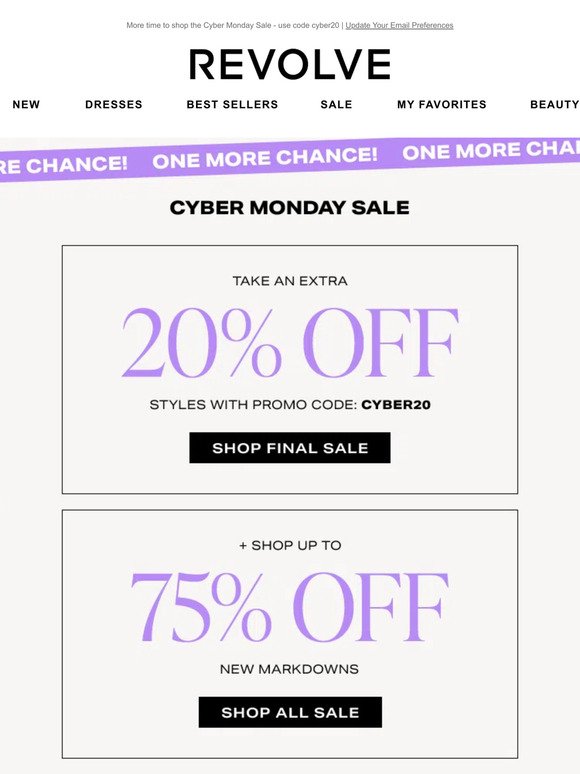 REVOLVE Email Newsletters: Shop Sales, Discounts, and Coupon Codes