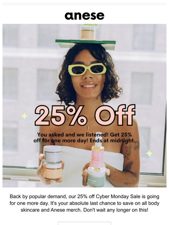 Anese Back by Popular Demand... Milled