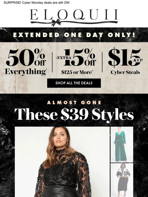 All of these styles are $39*