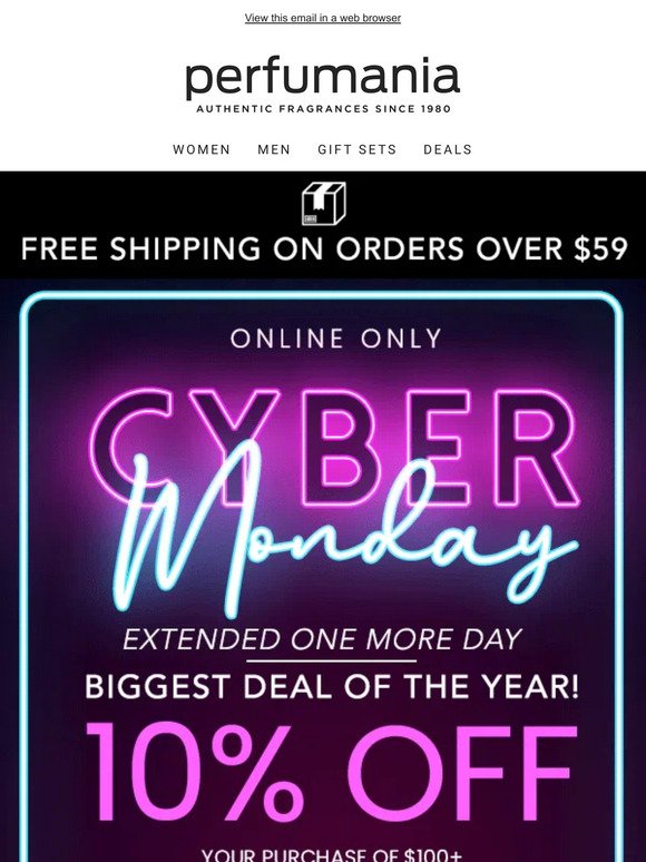 Cyber Monday Deals Extended! One More Day.
