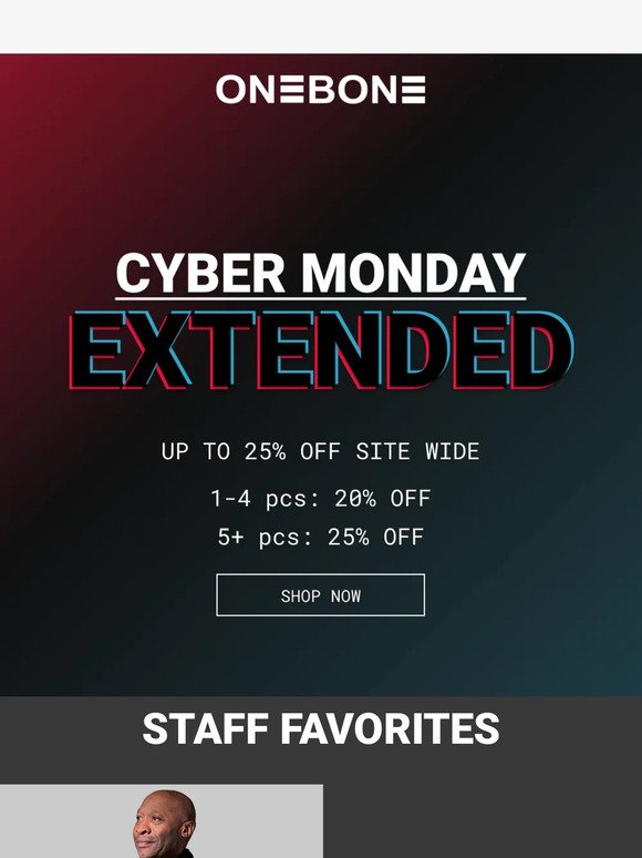 [Extended] Cyber Monday STILL Up To 25% Off 🎉🎁