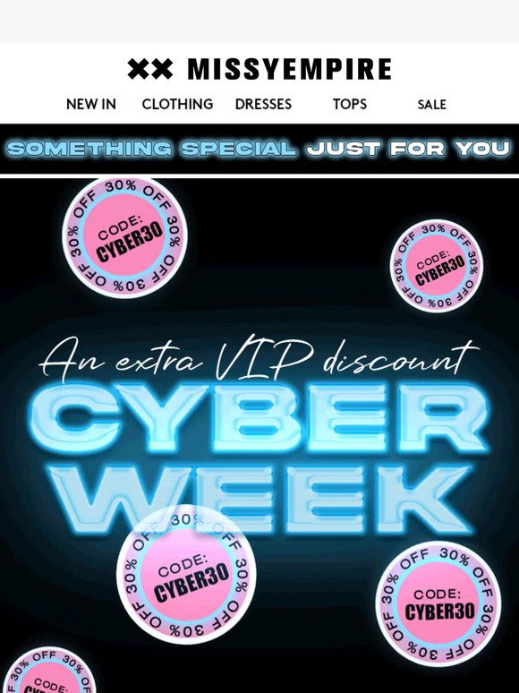 🎉 Make Some Noise for Cyber Week: 30% Off Everything! Use CYBER30