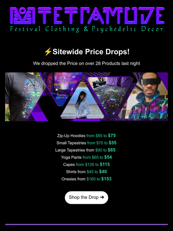 ❄️Seasonal Sale Extended! Sitewide Price Drops