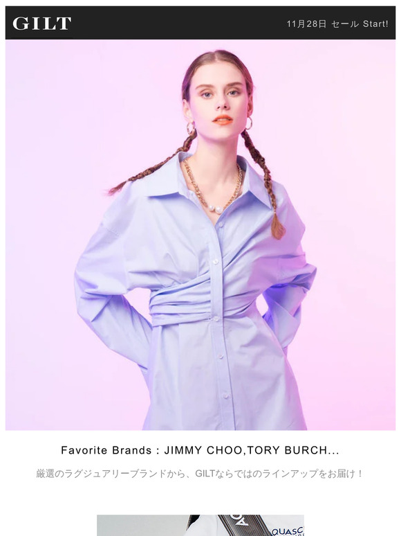 【「Aquascutum GOLF」街中で着てもおしゃれ！英国洗練ゴルフスタイル】 Favorite Brands：JIMMY CHOO,TORY BURCH...など
