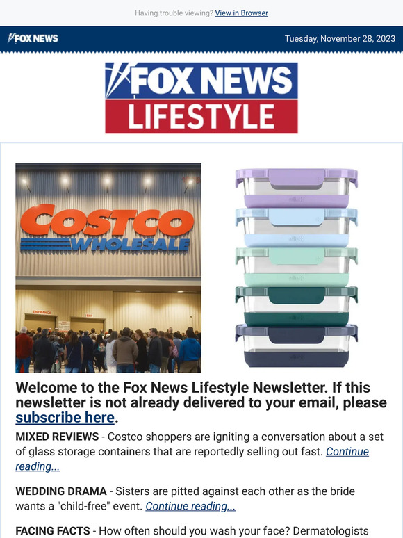 Fox News Viral Costco item sparks mixed reviews plus dermatologists reveal how often you
