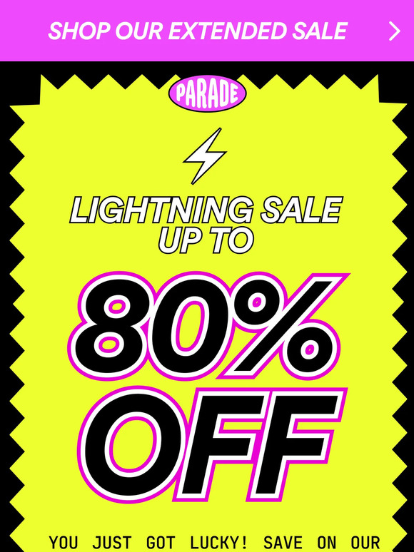 You just unlocked a special sale 👀