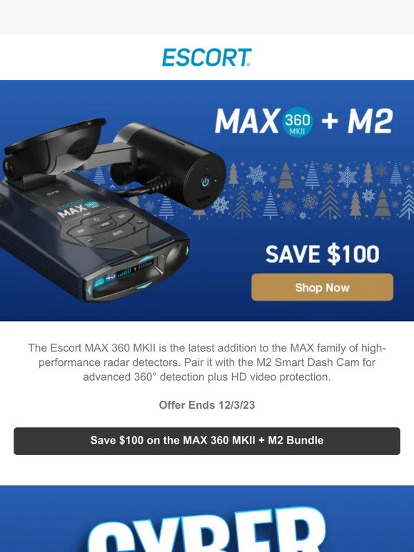 Take $100 Off the MAX 360 MKII + M2 Bundle