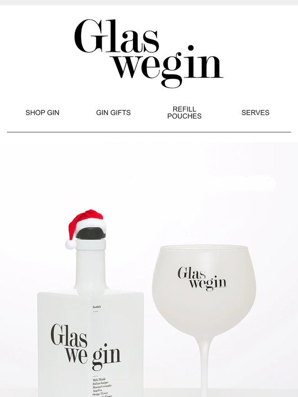 Our gift to you - a FREE Glaswegin goblet with every 70cl purchase