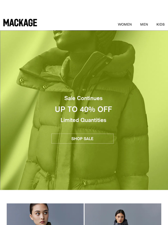 Winter Must-Haves: Up to 40% Off