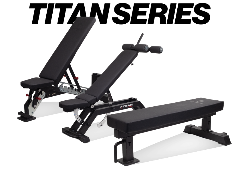 Titan.Fitness Introducing the Newly Reimagined Bench Line by Titan