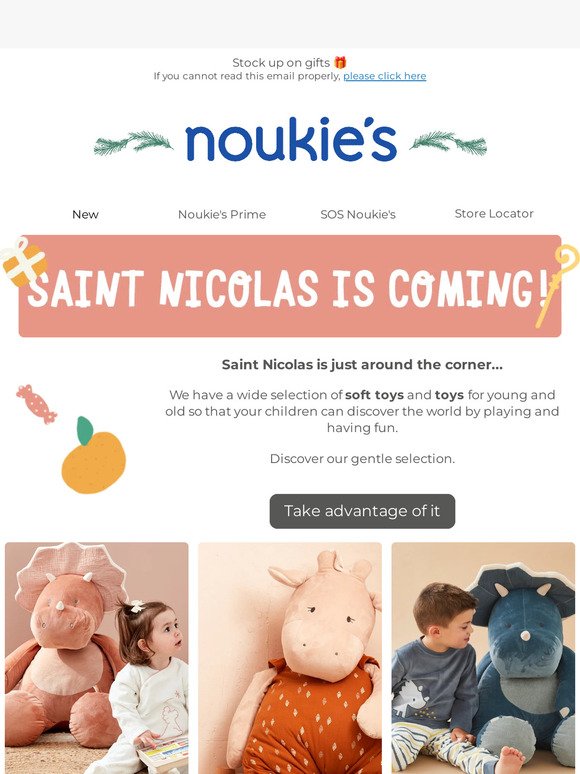 Saint Nicolas is coming soon, have you already bought gifts ? 🎁