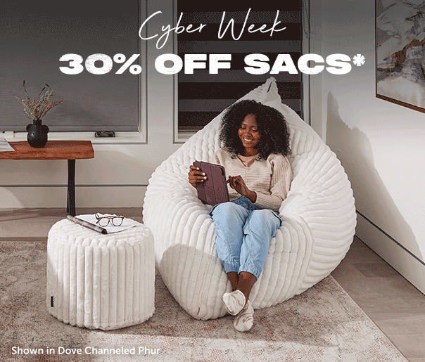 Lovesac 30 OFF SACS! Cyber Week is ON! Milled