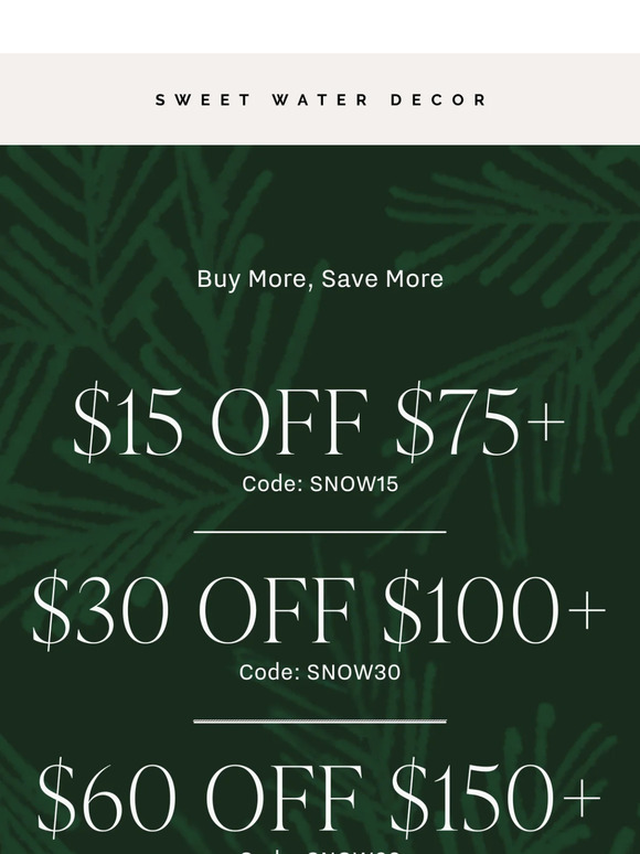 Unlock $60 in Savings ✨🎄