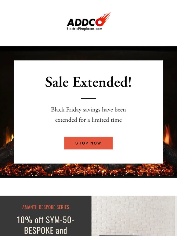 Sale extended!