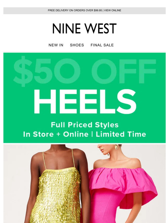 $50 OFF? Heel Yes! 💕